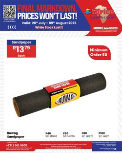 Special Africa Cash&Carry 28.07.2025 - 09.08.2025