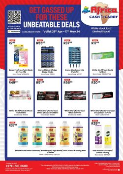 Special Africa Cash&Carry 29.04.2024 - 17.05.2024