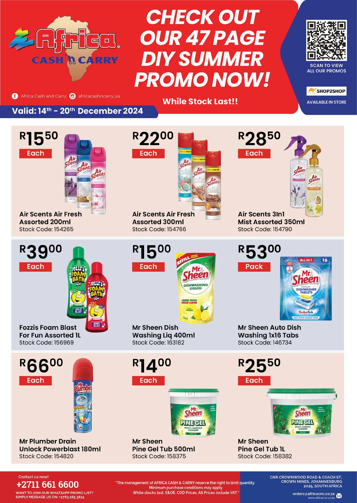 Special Africa Cash&Carry 14.12.2024 - 20.12.2024