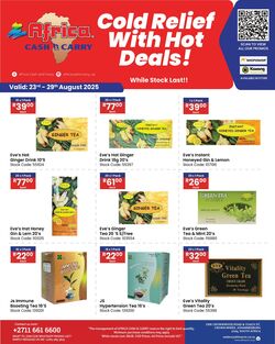 Special Africa Cash&Carry 23.08.2025 - 29.08.2025