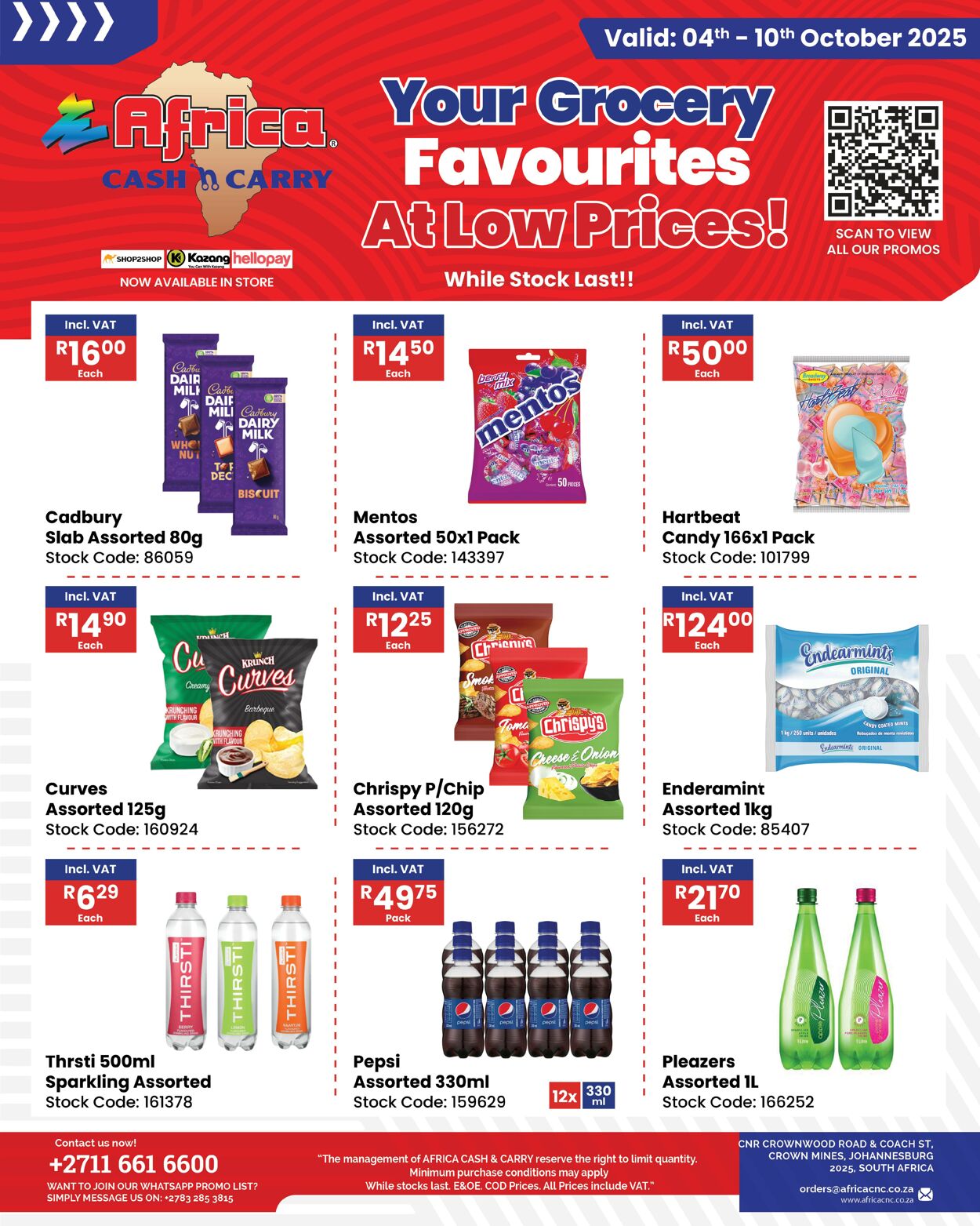 Special Africa Cash&Carry 04.10.2025 - 10.10.2025