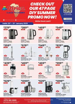 Special Africa Cash&Carry 25.01.2025 - 31.01.2025