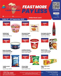 Special Africa Cash&Carry 13.09.2025 - 19.09.2025