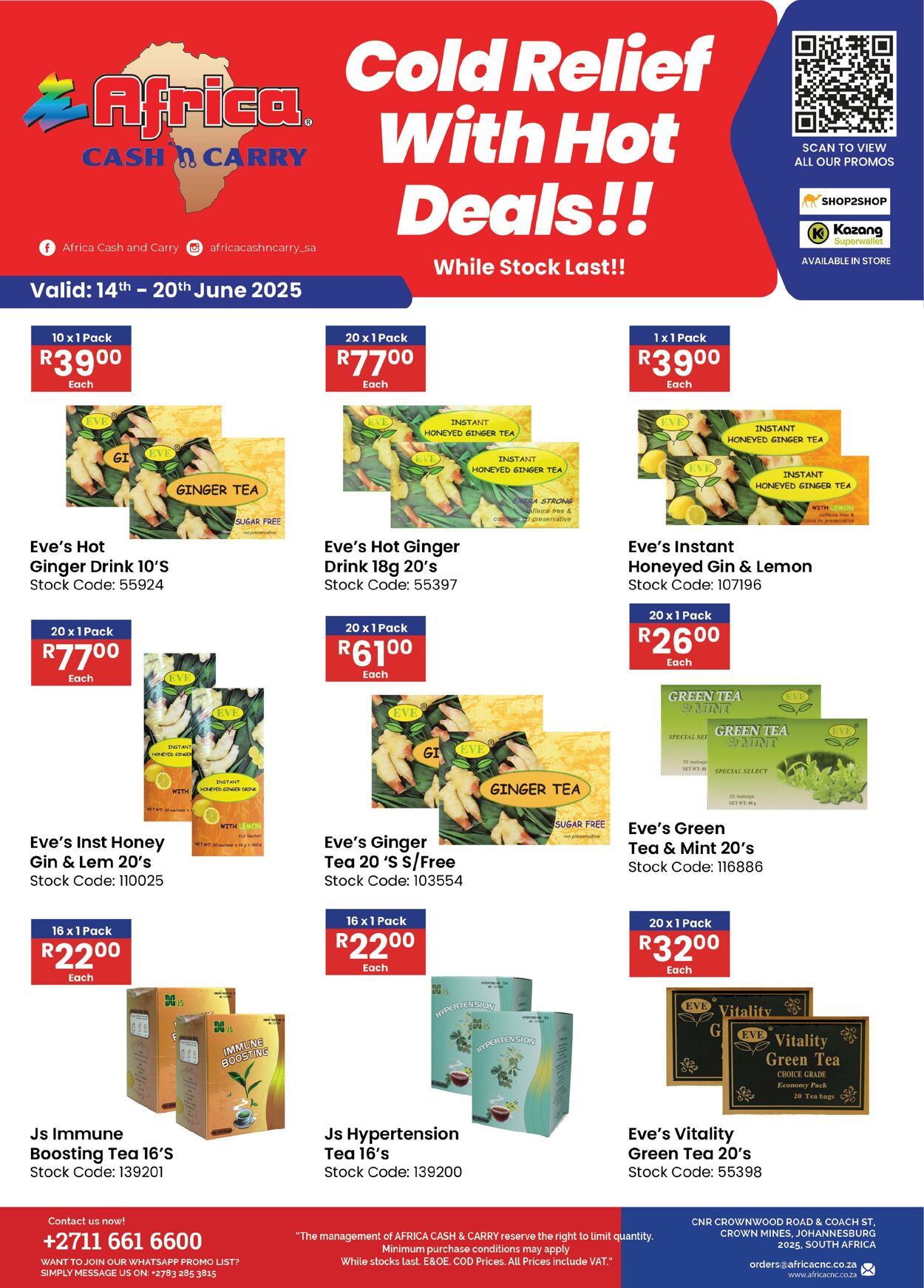Special Africa Cash&Carry 14.06.2025 - 20.06.2025
