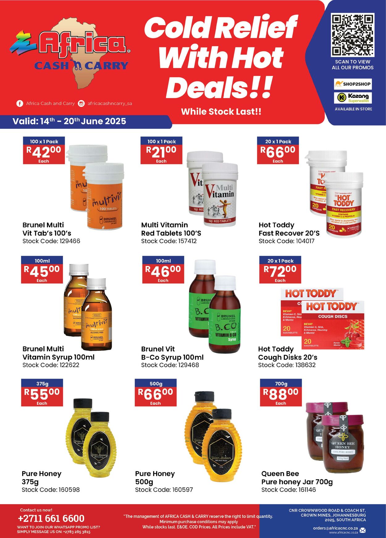 Special Africa Cash&Carry 14.06.2025 - 20.06.2025