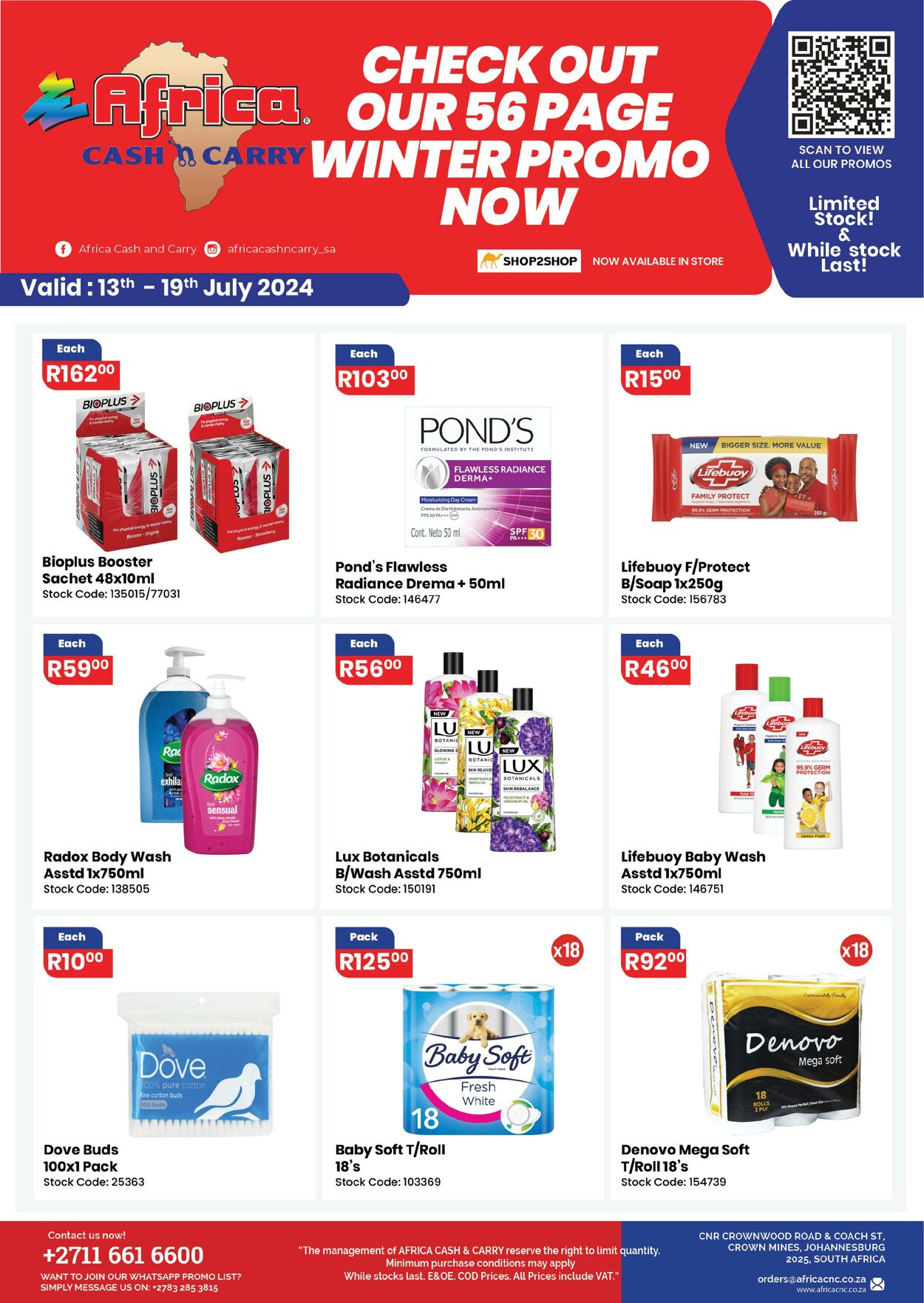 Special Africa Cash&Carry 13.07.2024 - 19.07.2024