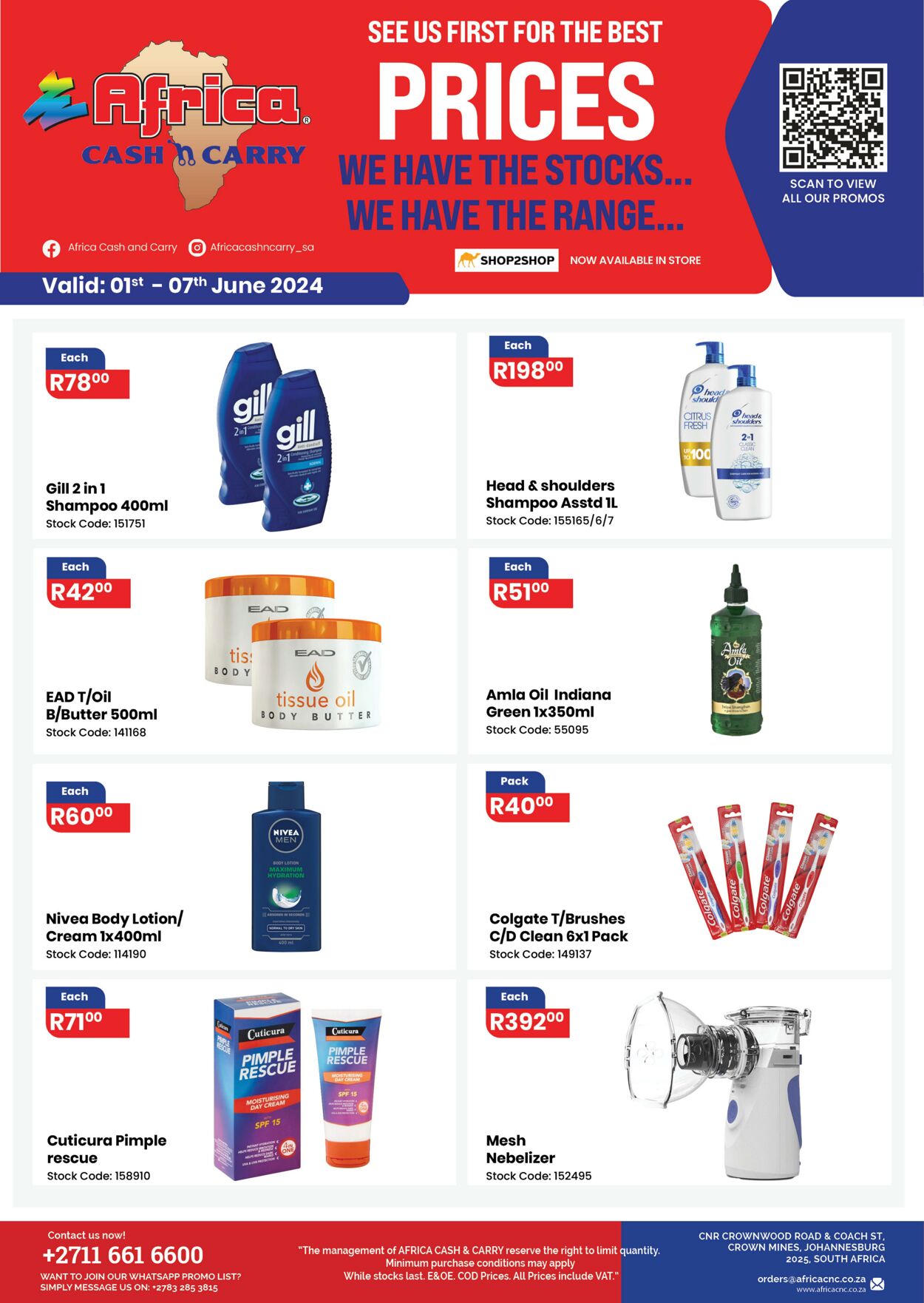 Special Africa Cash&Carry 03.06.2024 - 07.06.2024