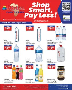 Special Africa Cash&Carry 16.08.2025 - 22.08.2025