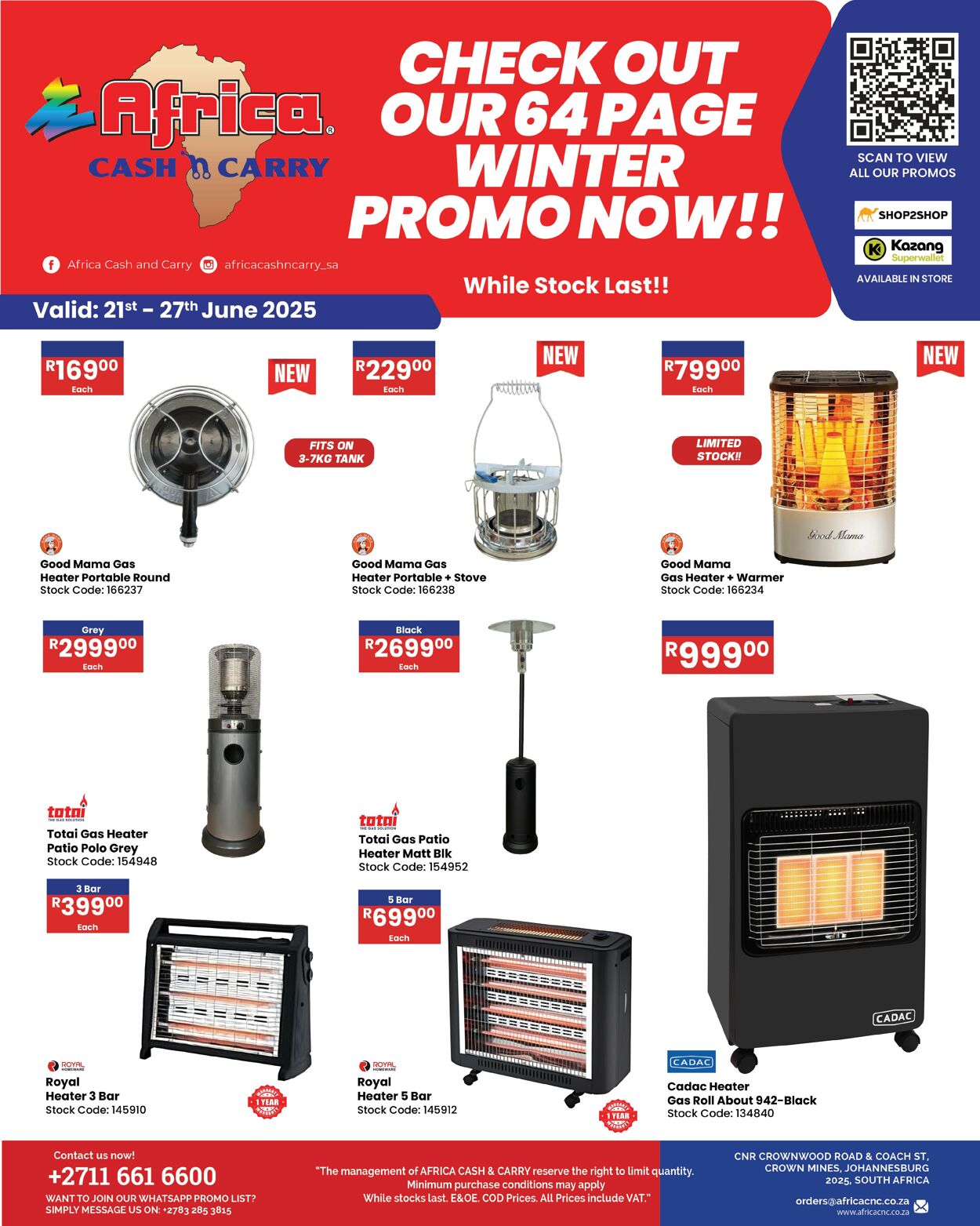 Special Africa Cash&Carry 21.06.2025 - 27.06.2025