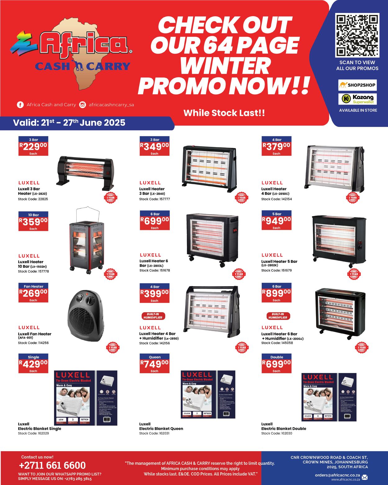 Special Africa Cash&Carry 21.06.2025 - 27.06.2025