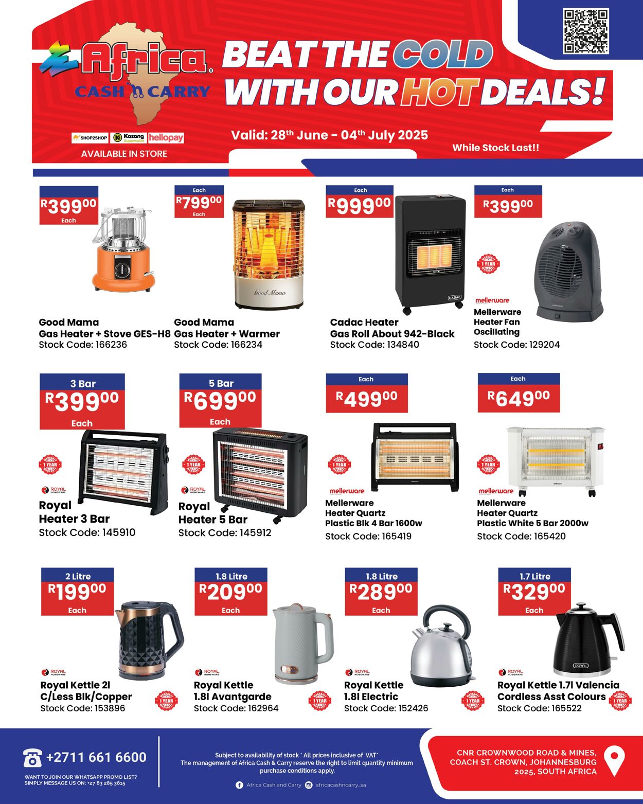 Special Africa Cash&Carry 28.06.2025 - 04.07.2025