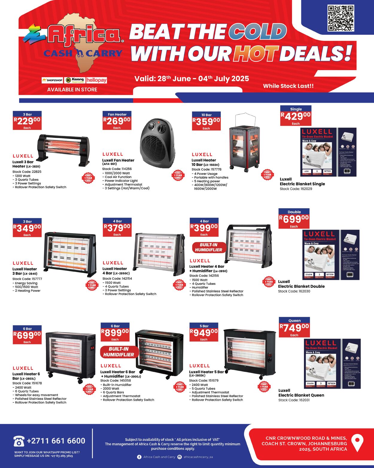 Special Africa Cash&Carry 28.06.2025 - 04.07.2025
