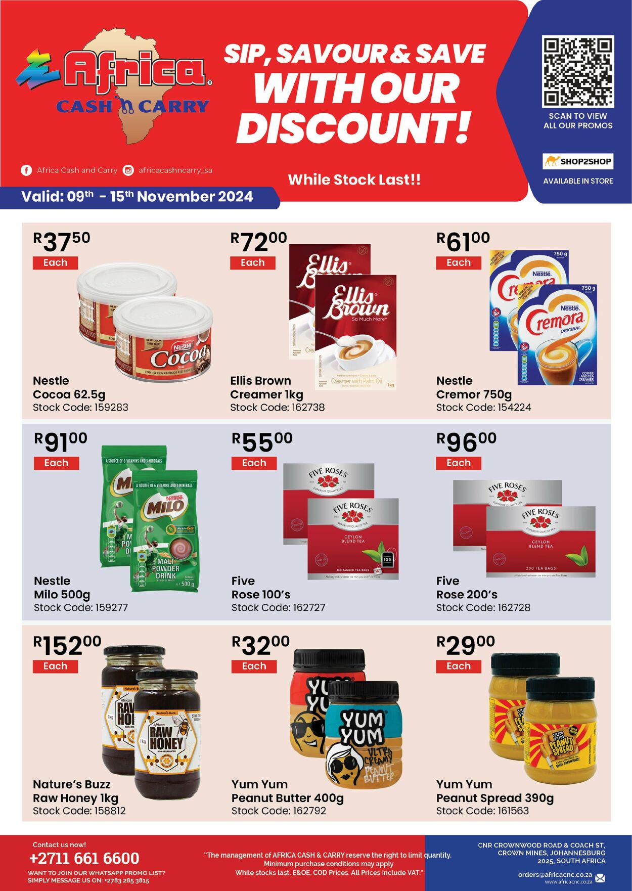 Special Africa Cash&Carry 09.11.2024 - 15.11.2024