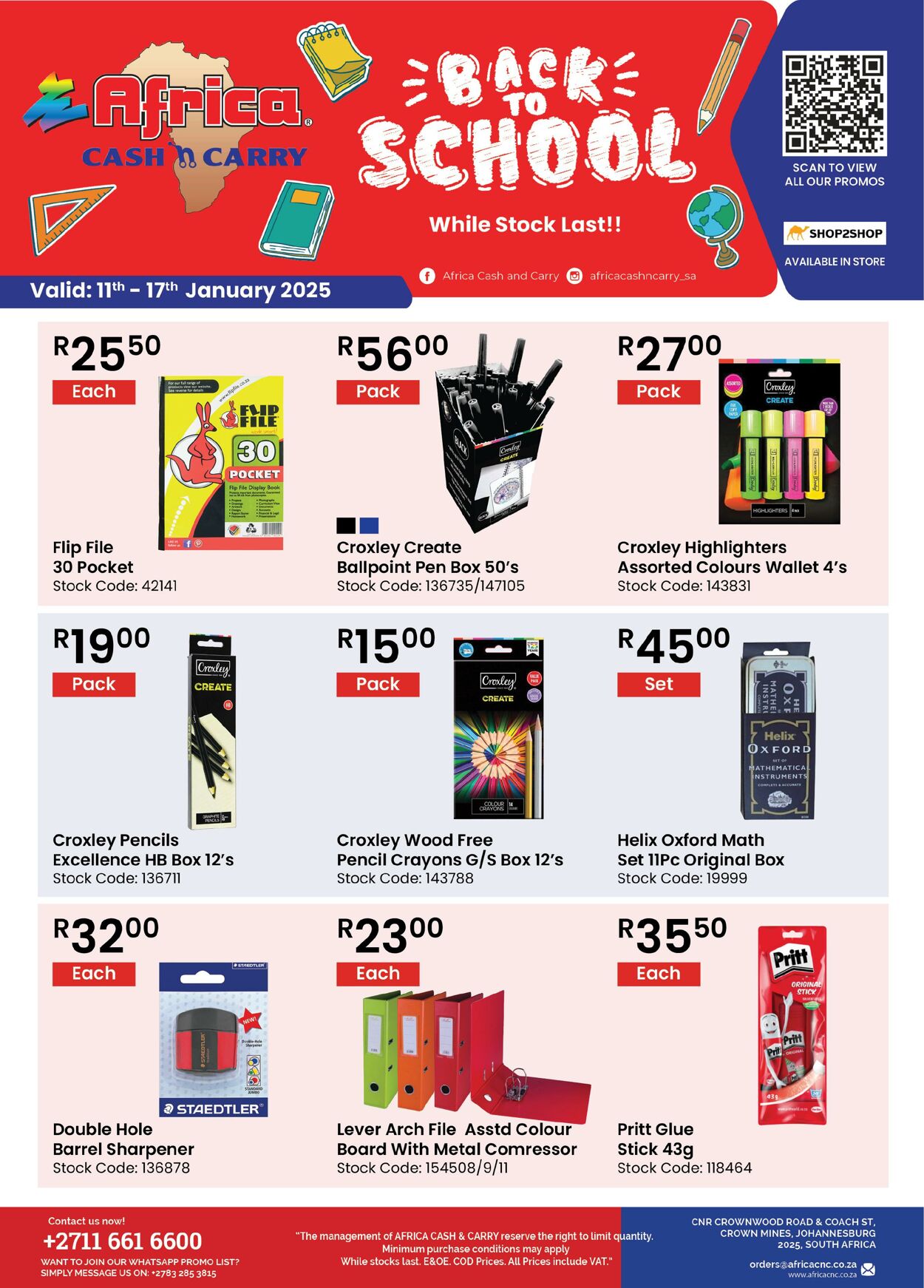 Special Africa Cash&Carry 11.01.2025 - 17.01.2025