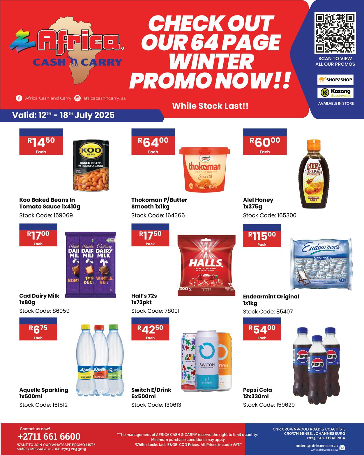 Special Africa Cash&Carry 12.07.2025 - 18.07.2025
