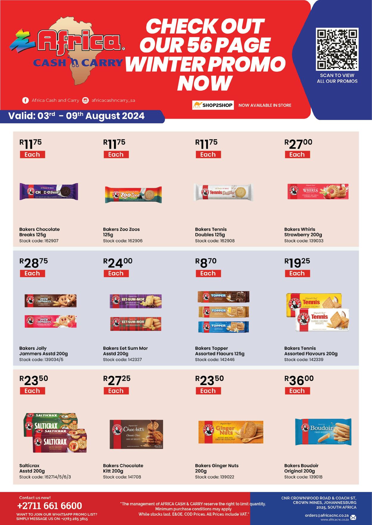 Special Africa Cash&Carry 03.08.2024 - 09.08.2024