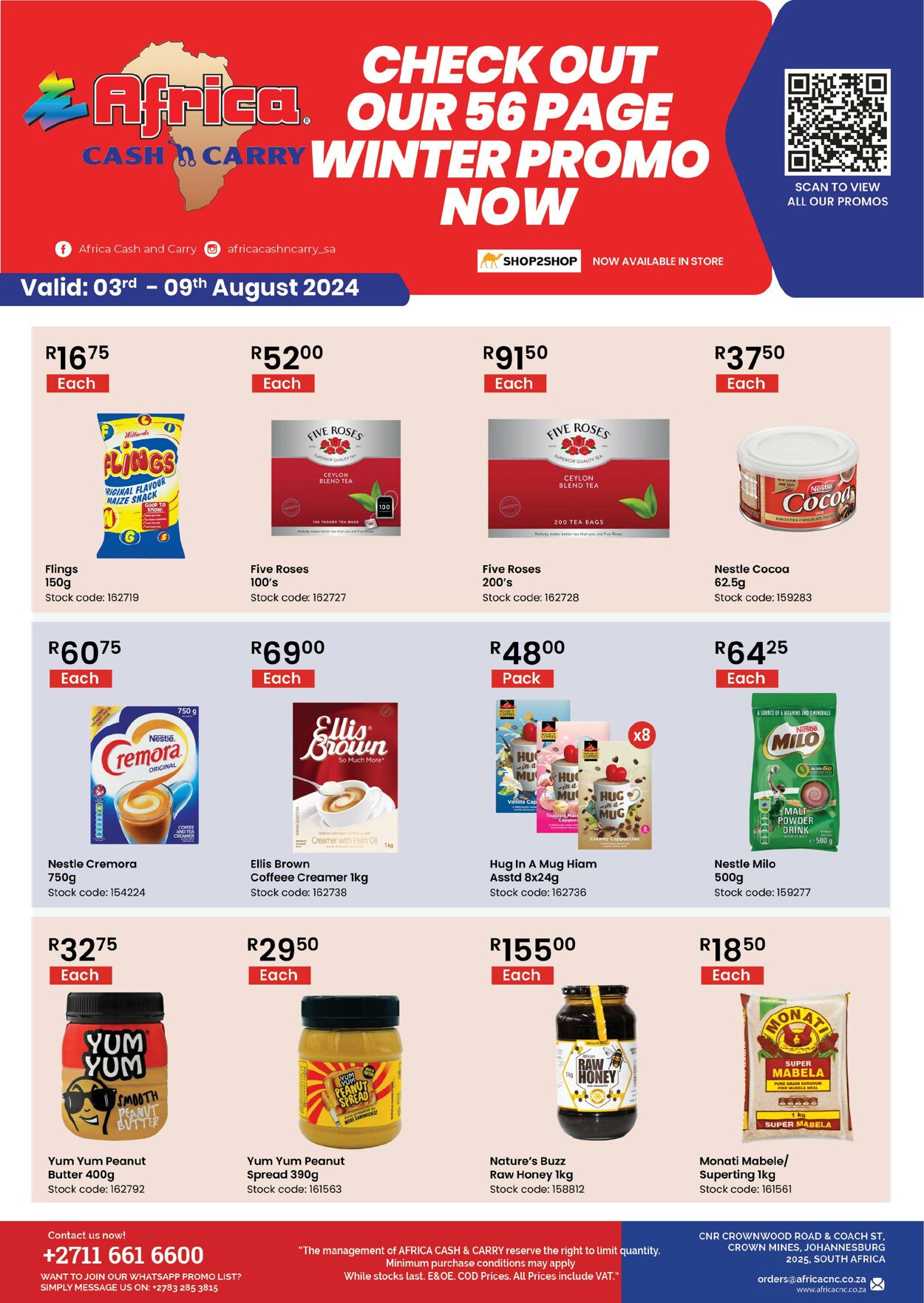 Special Africa Cash&Carry 03.08.2024 - 09.08.2024