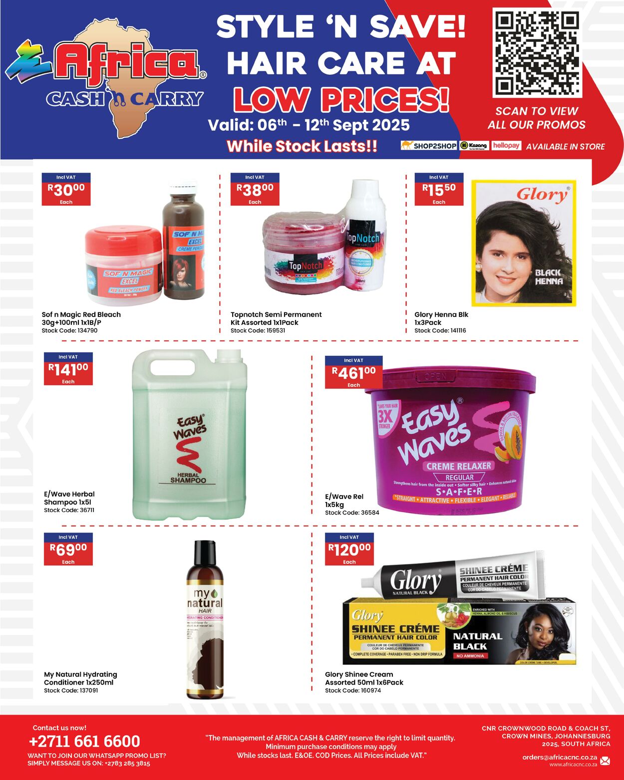 Special Africa Cash&Carry 06.09.2025 - 12.09.2025
