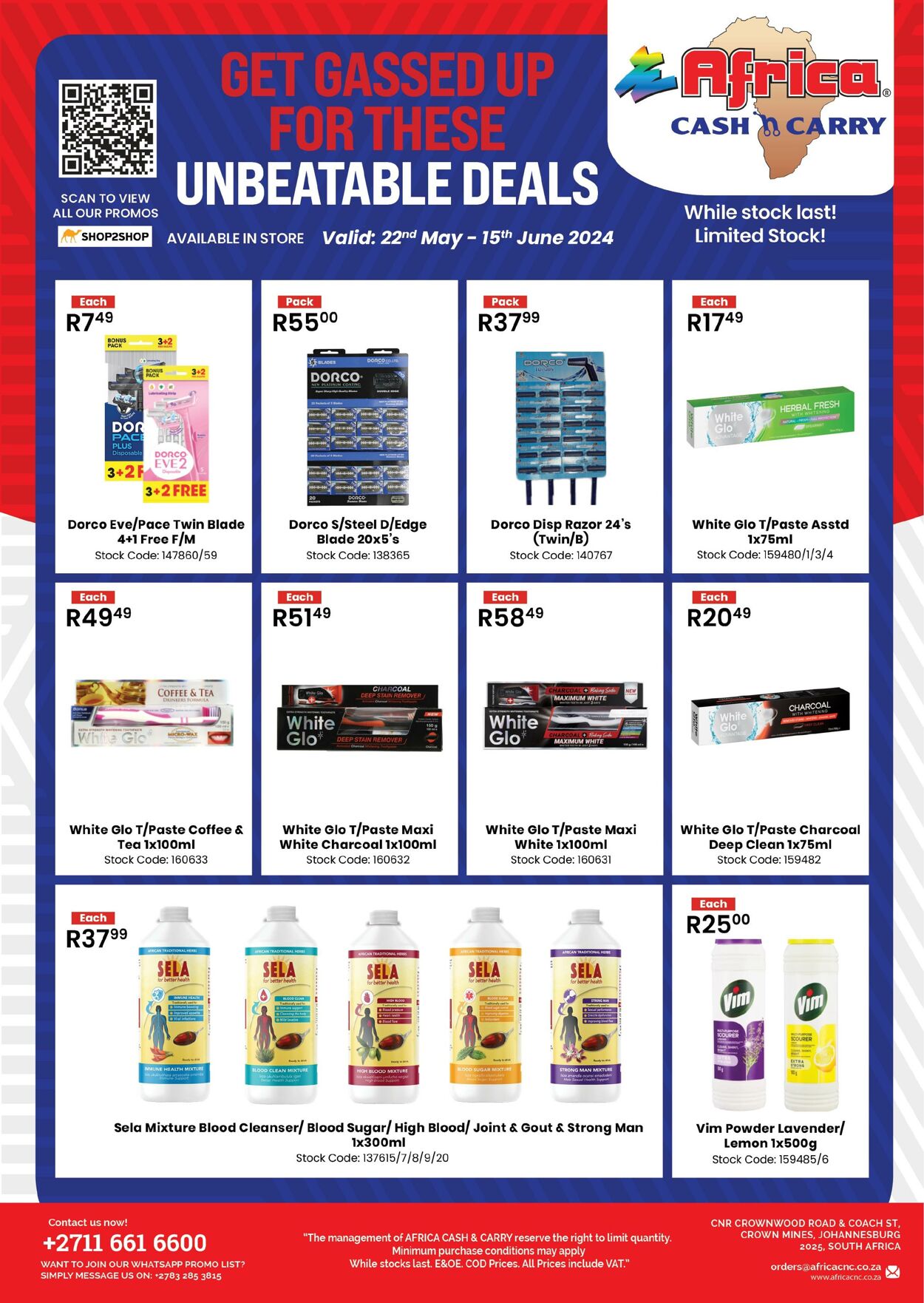 Special Africa Cash&Carry 22.05.2024 - 15.06.2024