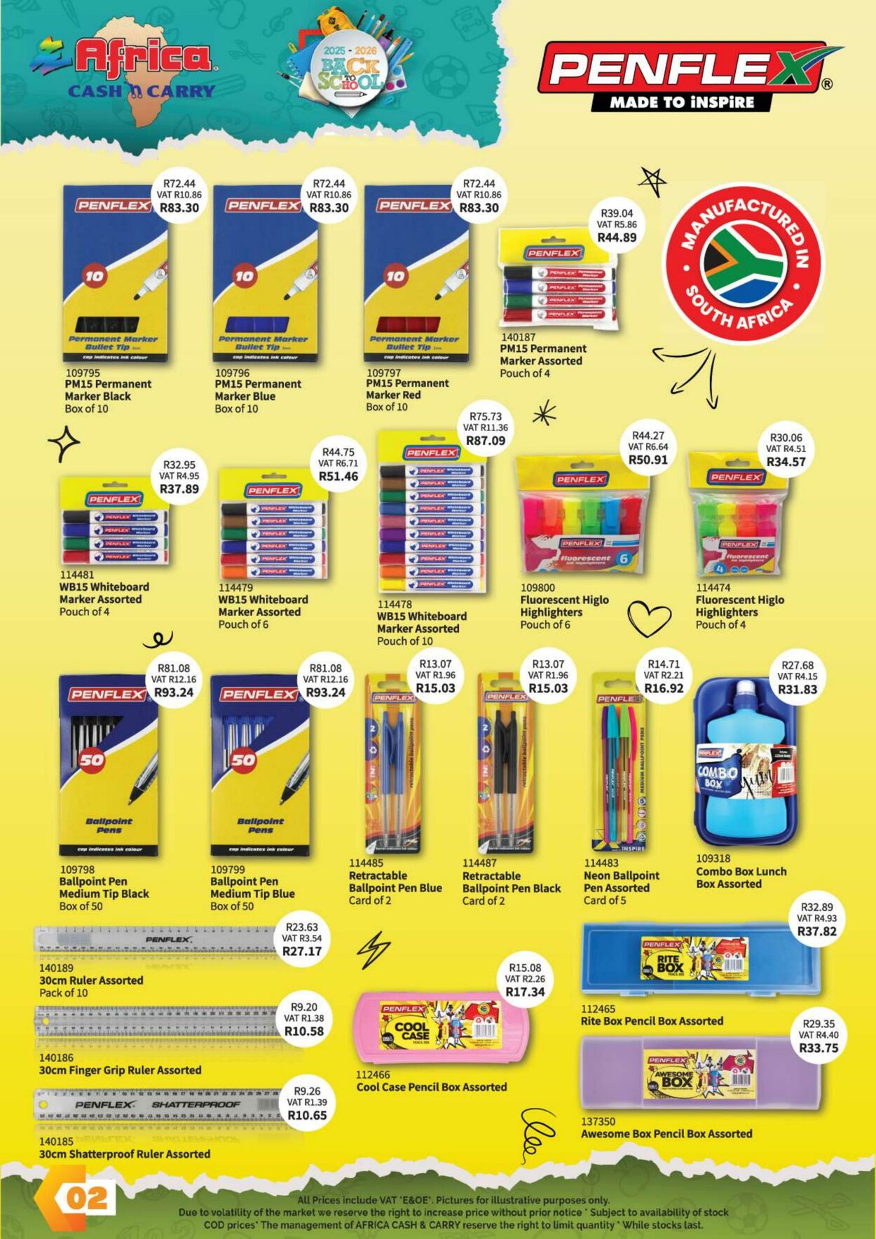 Special Africa Cash&Carry 06.11.2025 - 06.01.2026