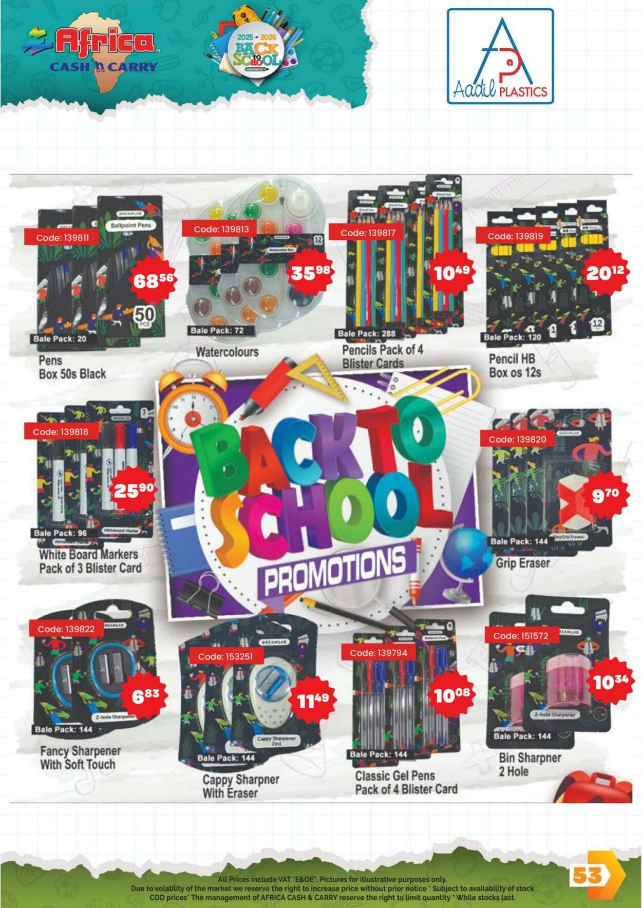 Special Africa Cash&Carry 06.11.2025 - 06.01.2026