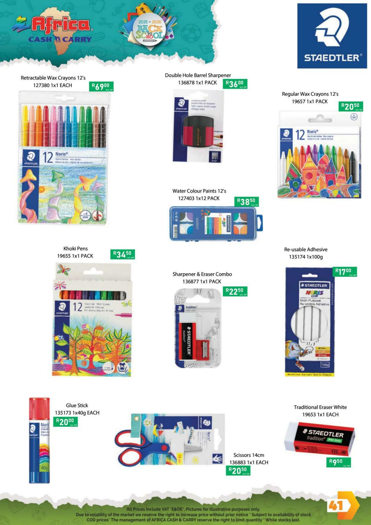 Special Africa Cash&Carry 06.11.2025 - 06.01.2026