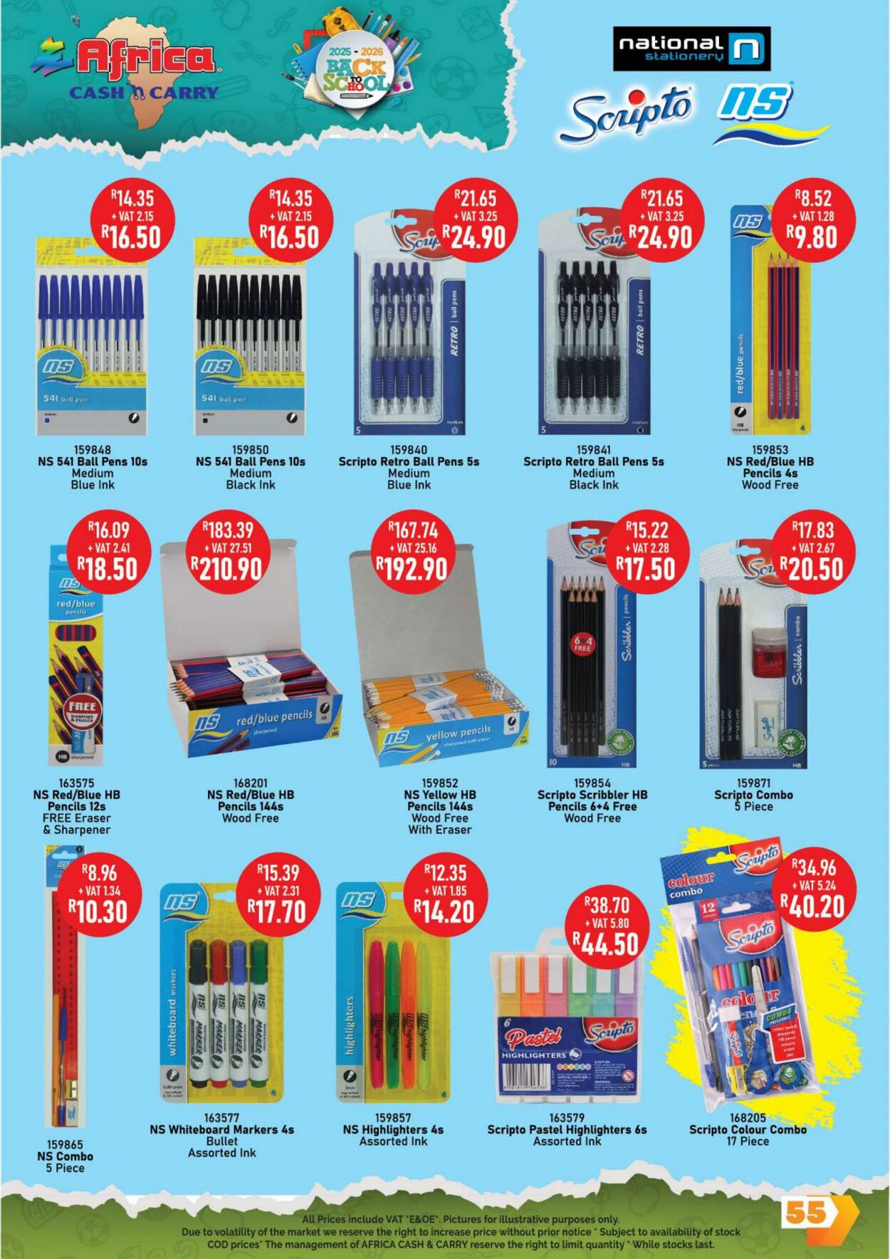 Special Africa Cash&Carry 06.11.2025 - 06.01.2026