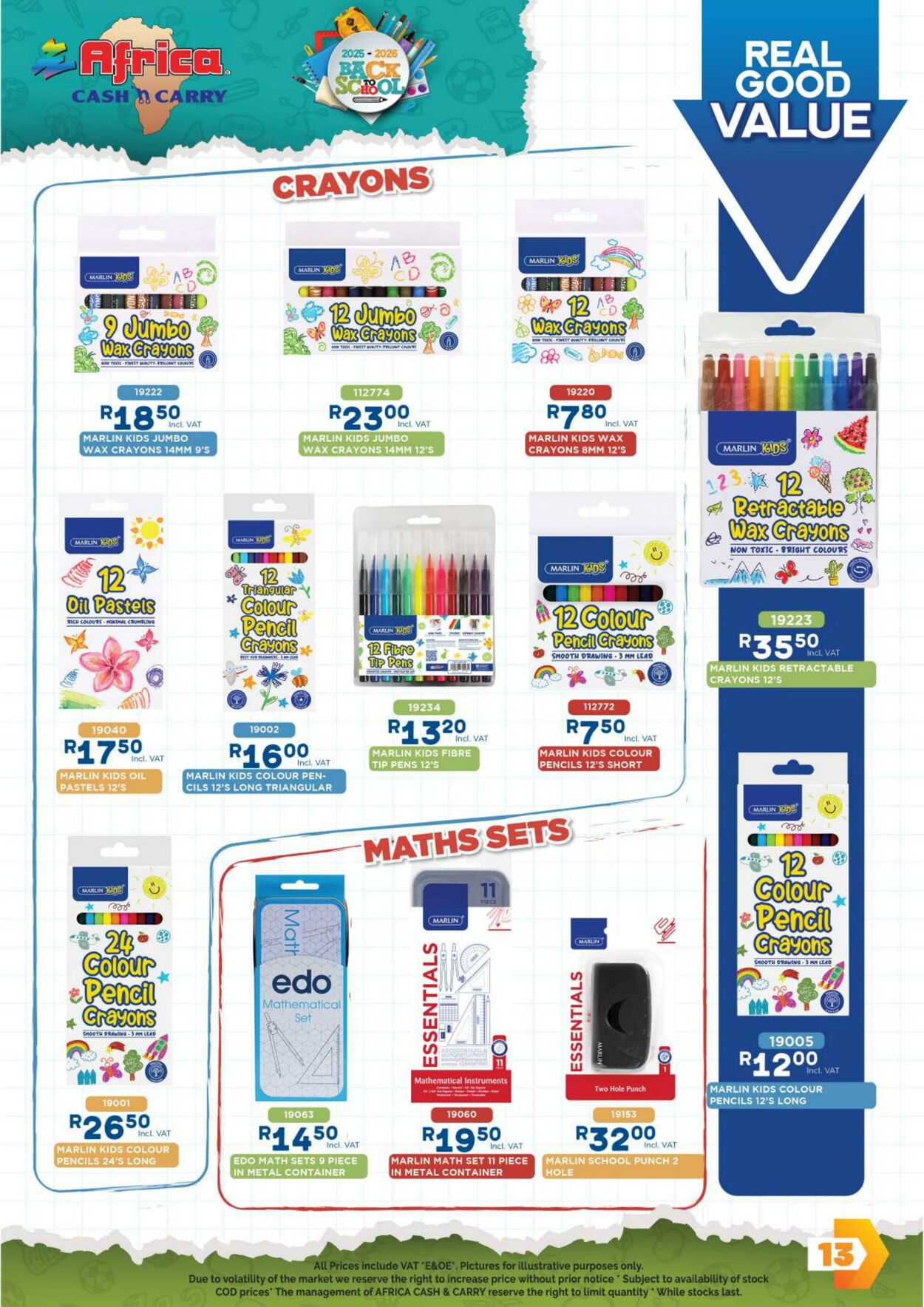Special Africa Cash&Carry 06.11.2025 - 06.01.2026