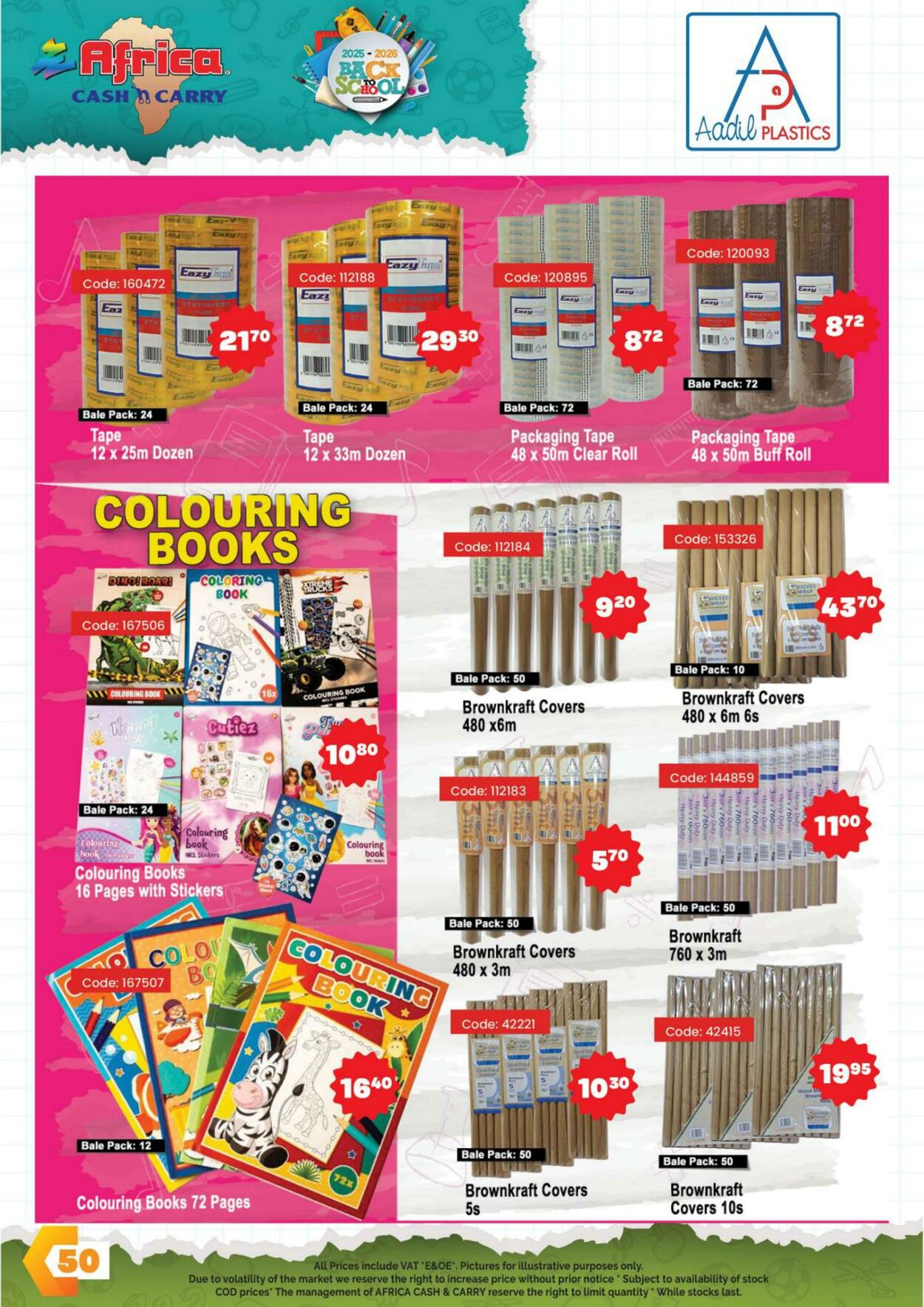 Special Africa Cash&Carry 06.11.2025 - 06.01.2026