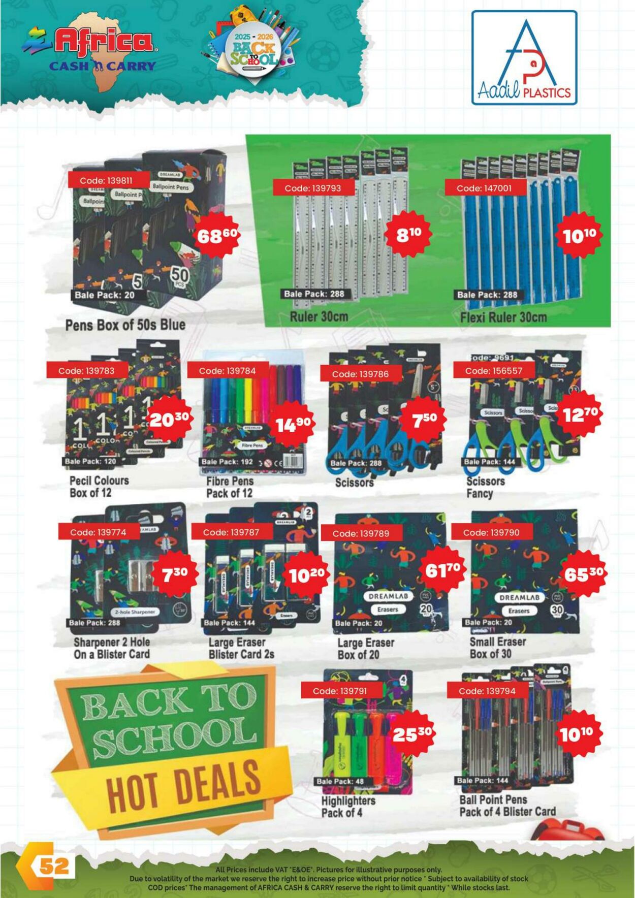 Special Africa Cash&Carry 06.11.2025 - 06.01.2026