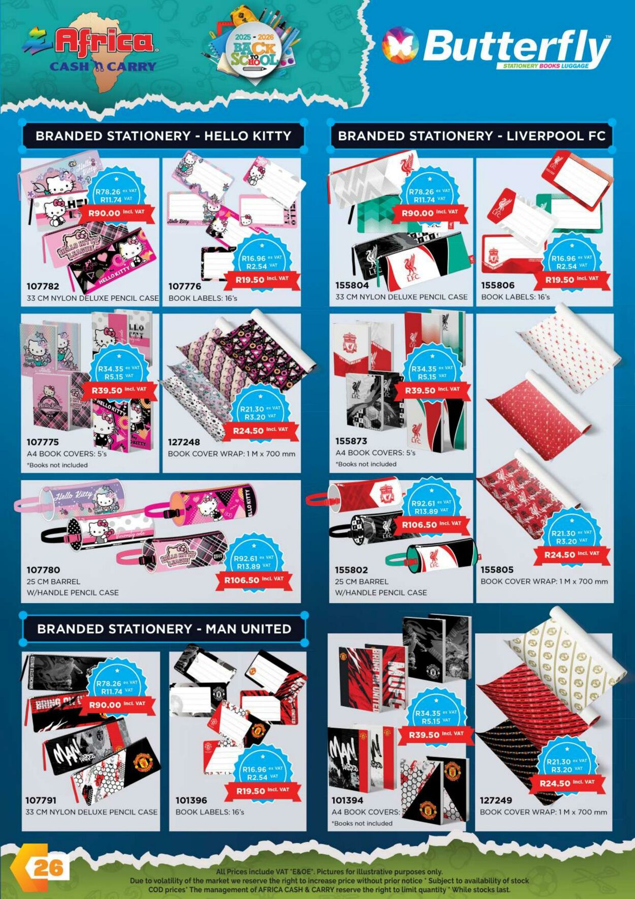 Special Africa Cash&Carry 06.11.2025 - 06.01.2026
