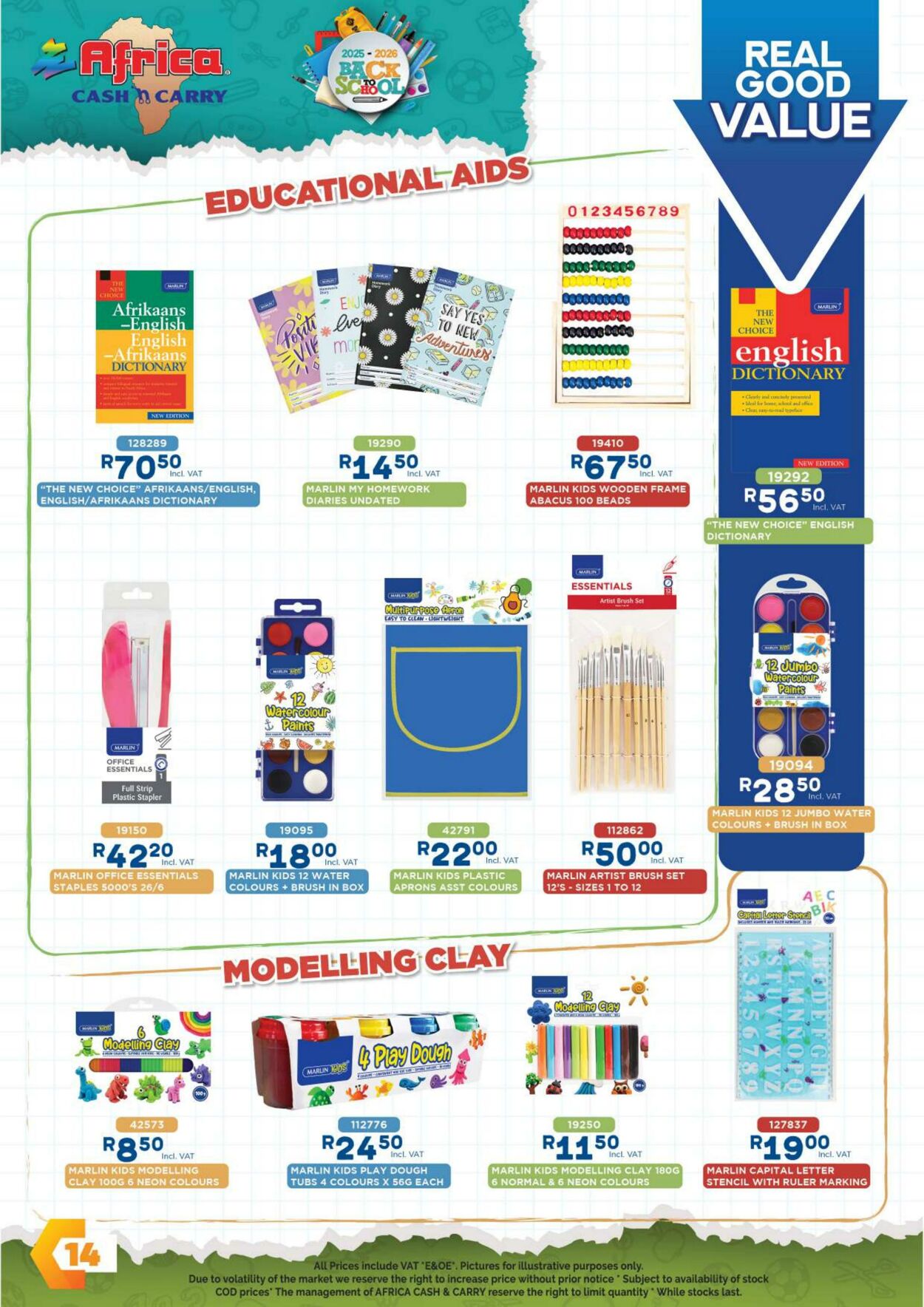 Special Africa Cash&Carry 06.11.2025 - 06.01.2026
