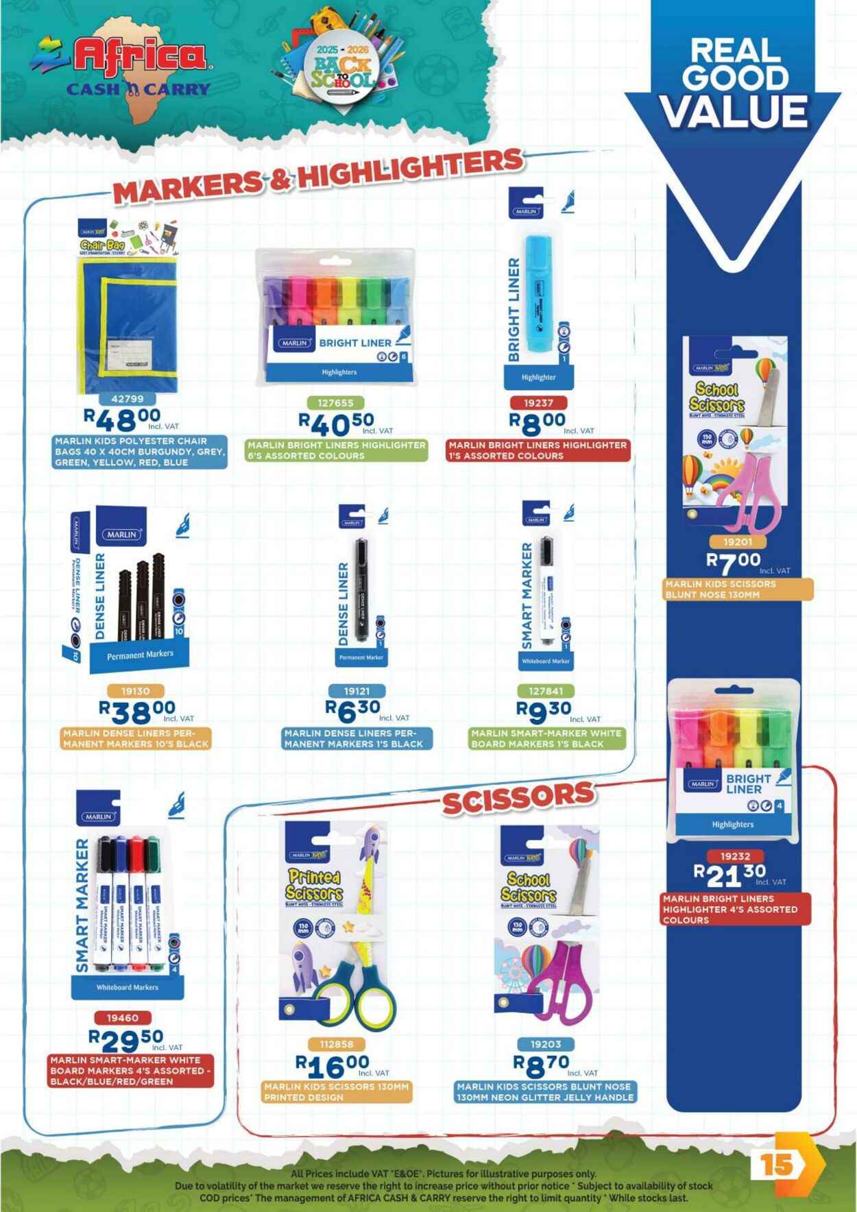 Special Africa Cash&Carry 06.11.2025 - 06.01.2026