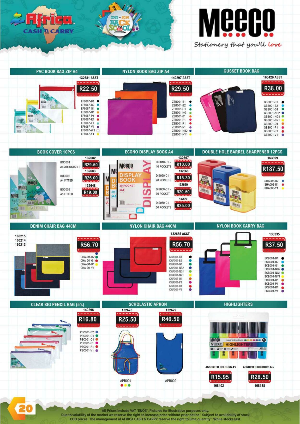 Special Africa Cash&Carry 06.11.2025 - 06.01.2026