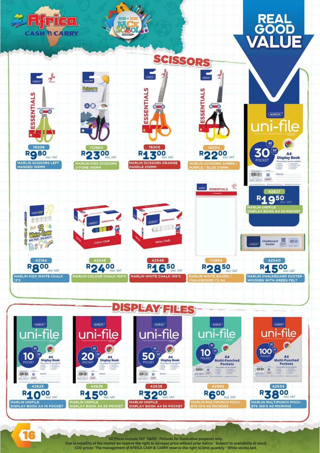 Special Africa Cash&Carry 06.11.2025 - 06.01.2026