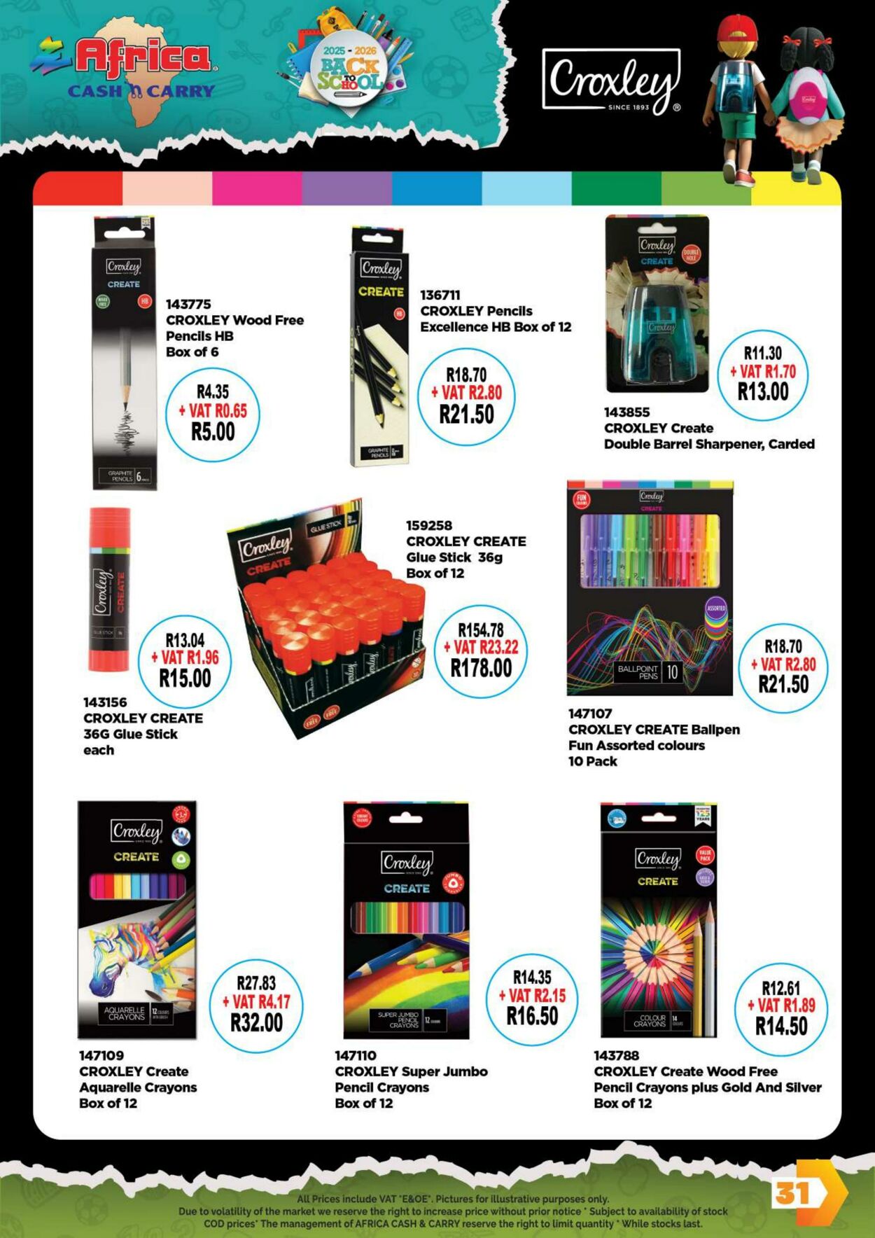 Special Africa Cash&Carry 06.11.2025 - 06.01.2026