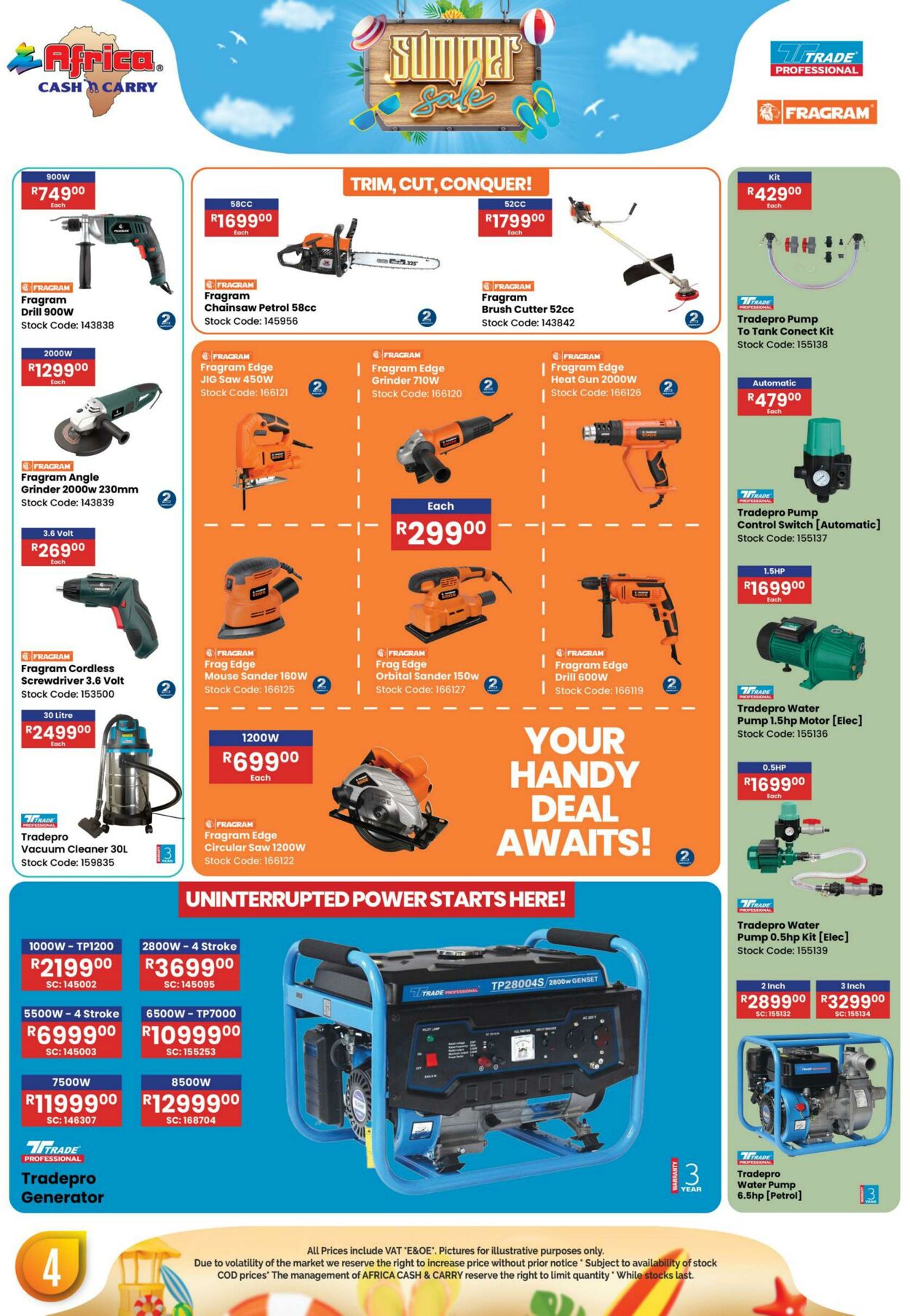 Special Africa Cash&Carry 27.11.2025 - 31.01.2026