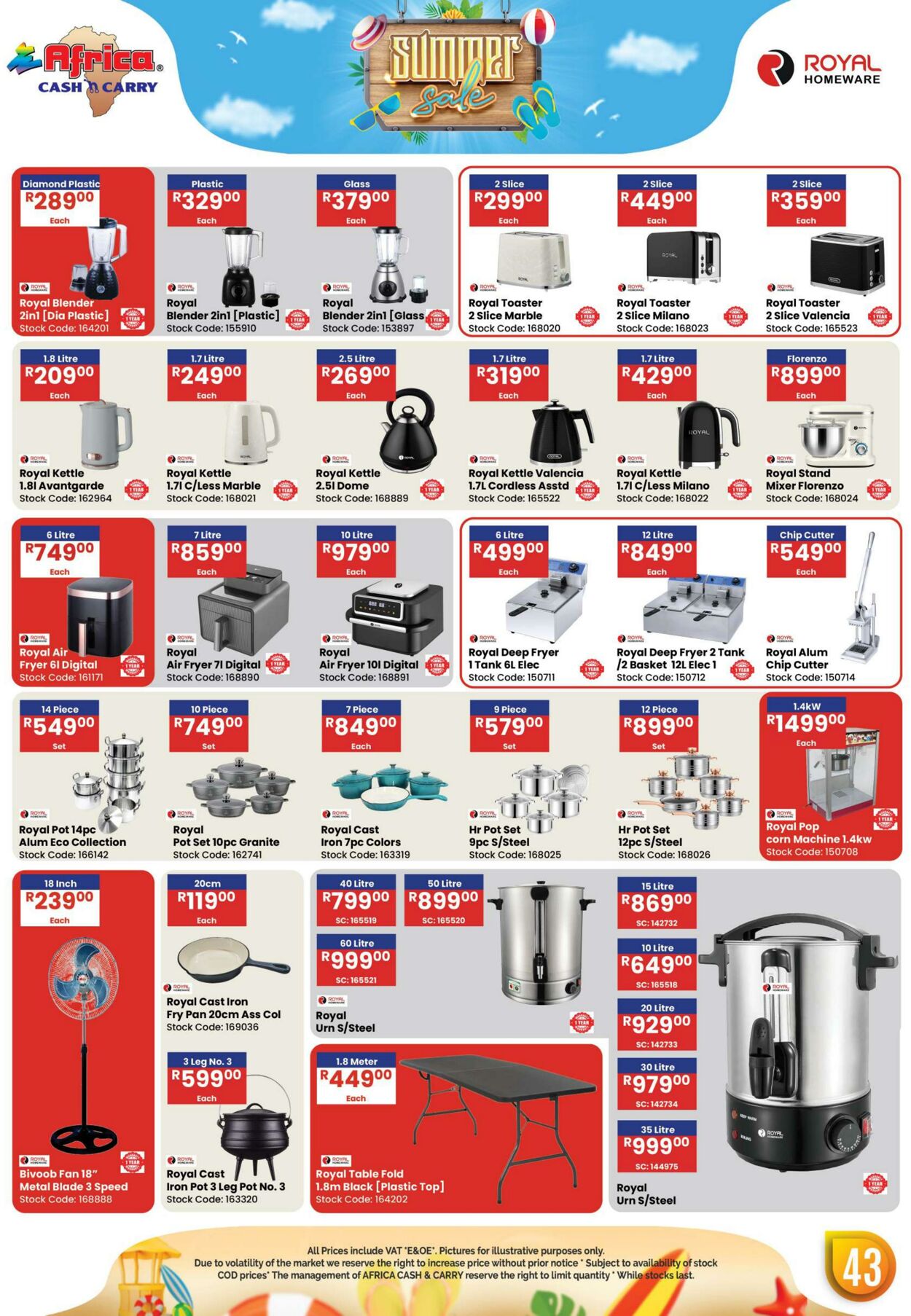 Special Africa Cash&Carry 27.11.2025 - 31.01.2026