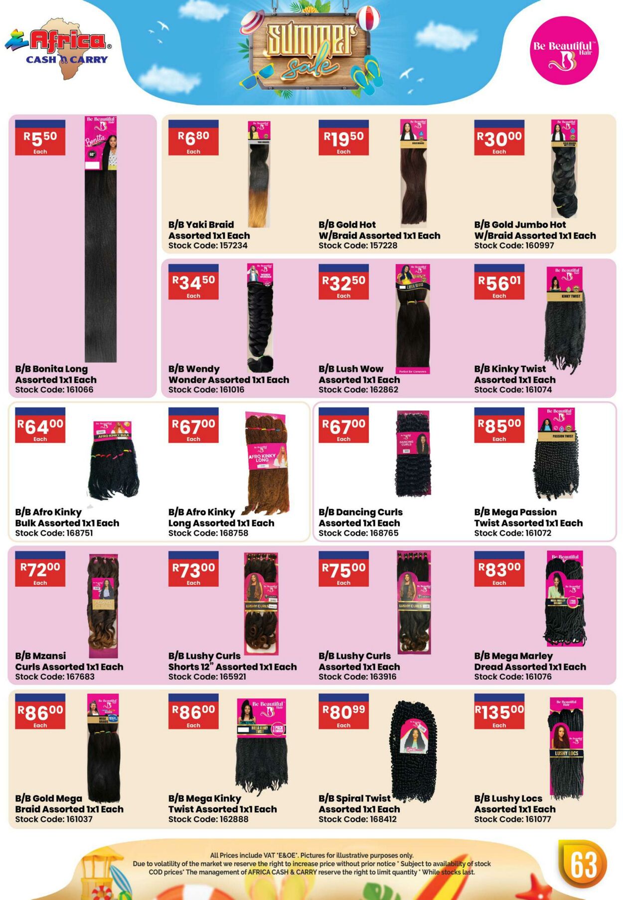 Special Africa Cash&Carry 27.11.2025 - 31.01.2026