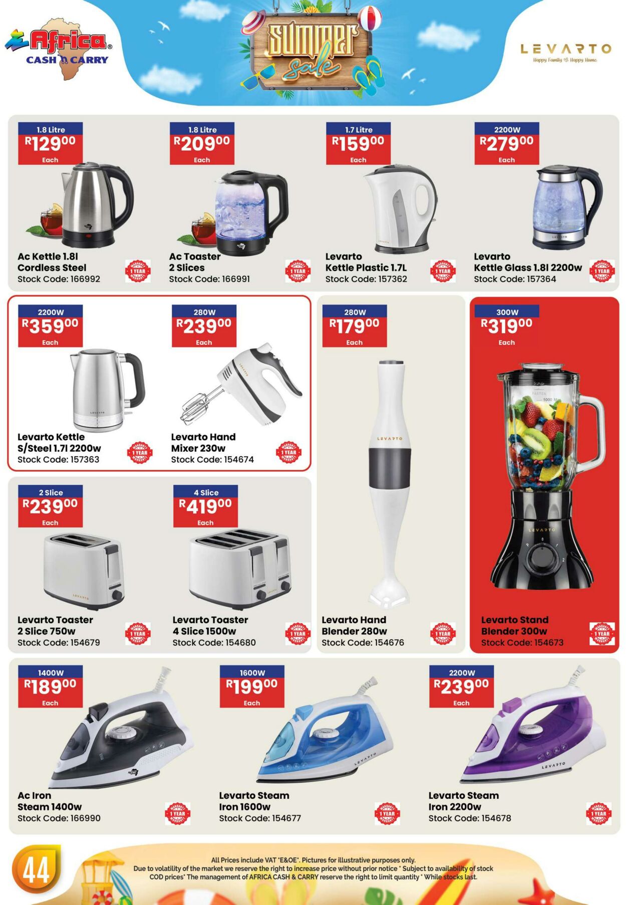 Special Africa Cash&Carry 27.11.2025 - 31.01.2026