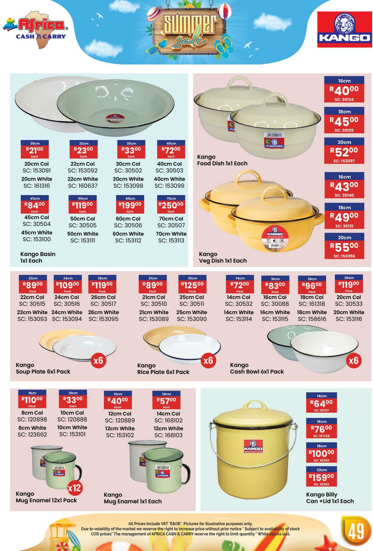 Special Africa Cash&Carry 27.11.2025 - 31.01.2026