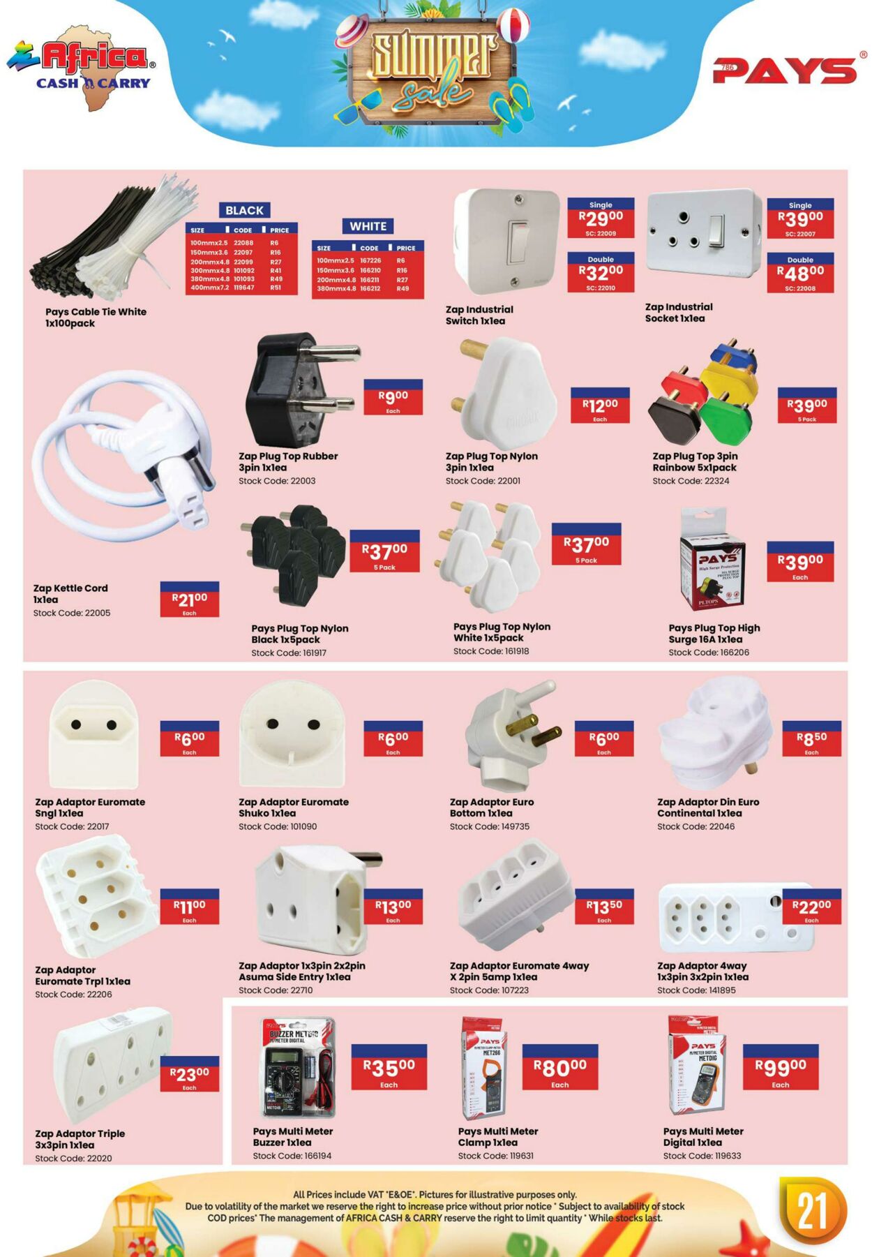 Special Africa Cash&Carry 27.11.2025 - 31.01.2026
