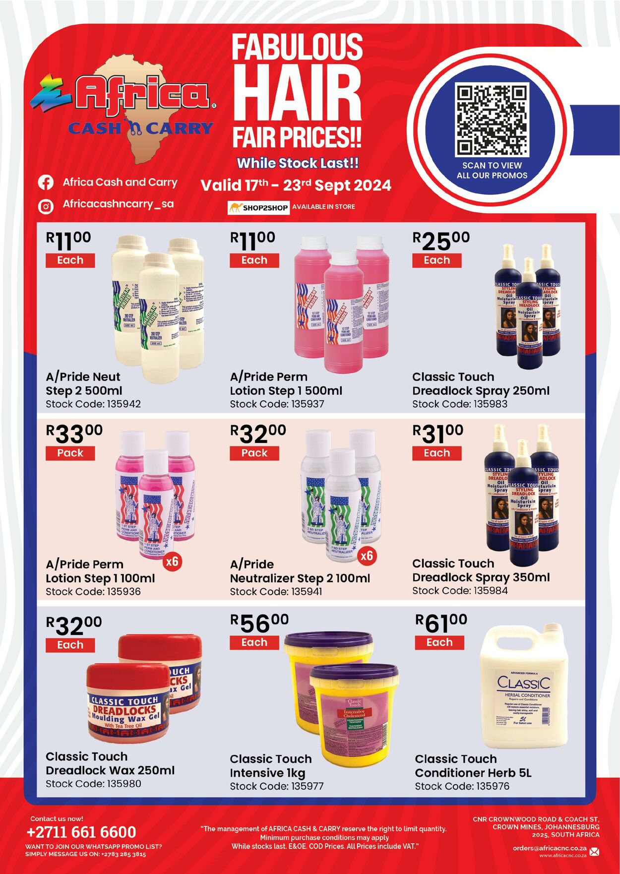 Special Africa Cash&Carry 17.09.2024 - 23.09.2024