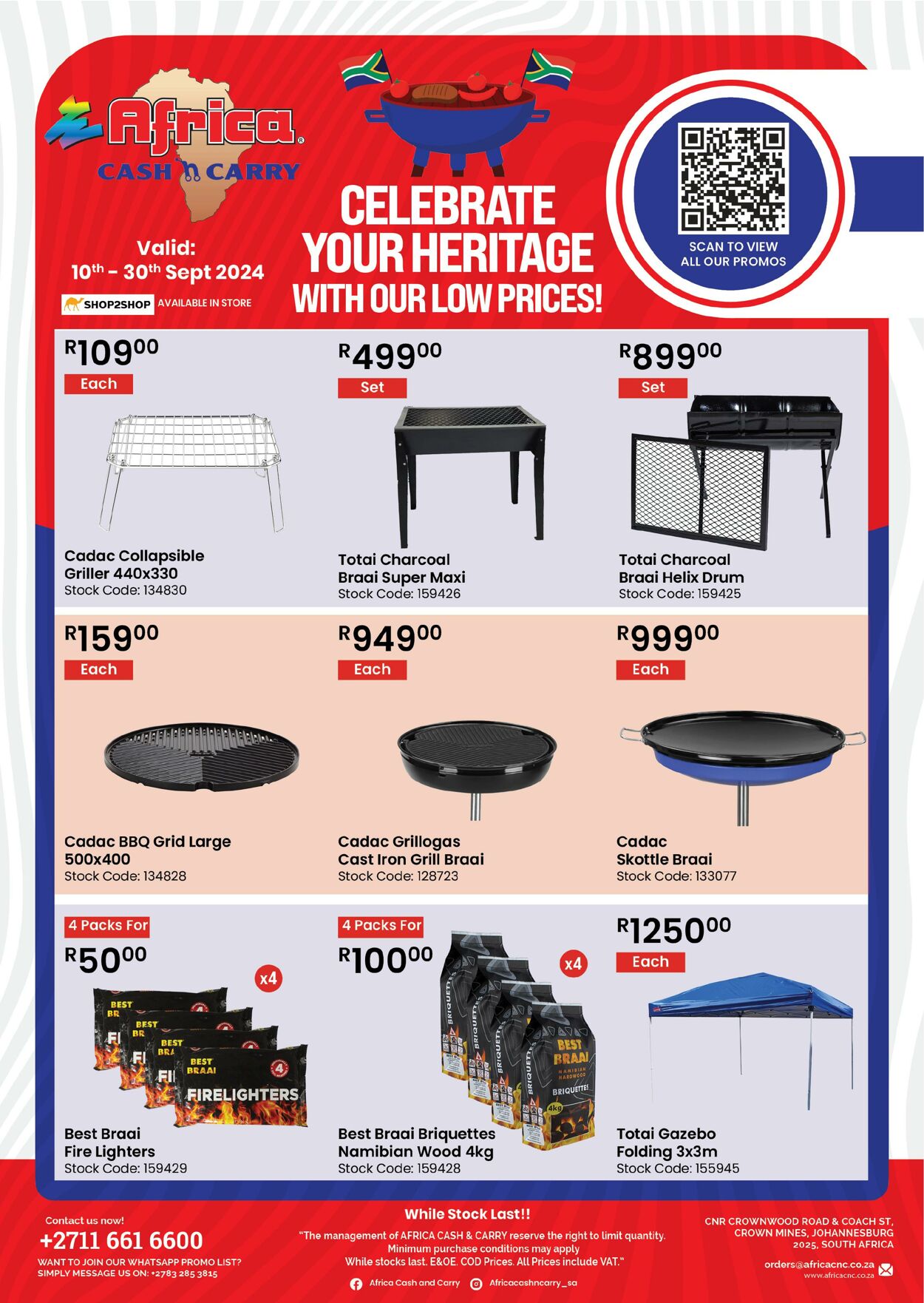 Special Africa Cash&Carry 10.09.2024 - 30.09.2024