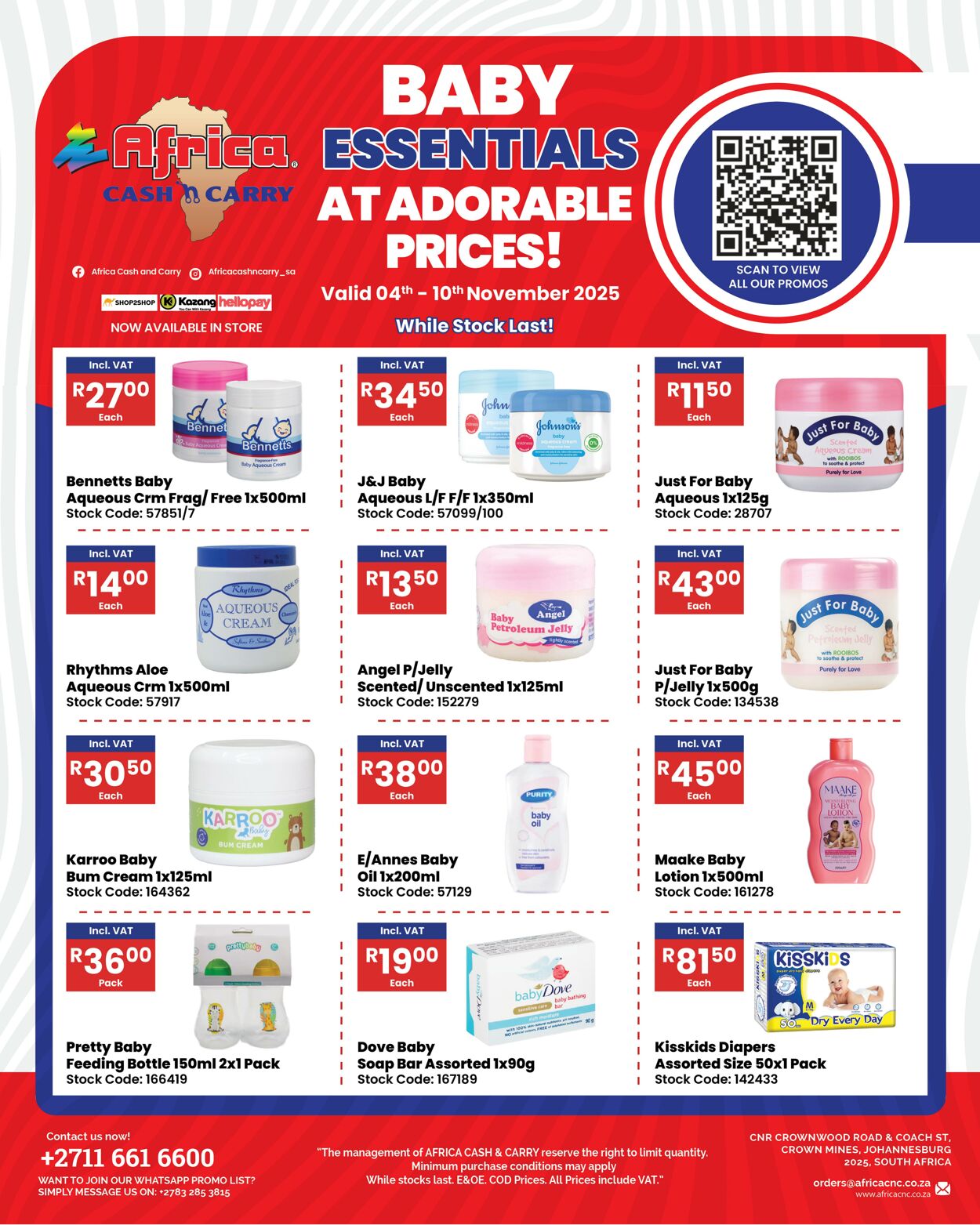 Special Africa Cash&Carry 04.11.2025 - 10.11.2025