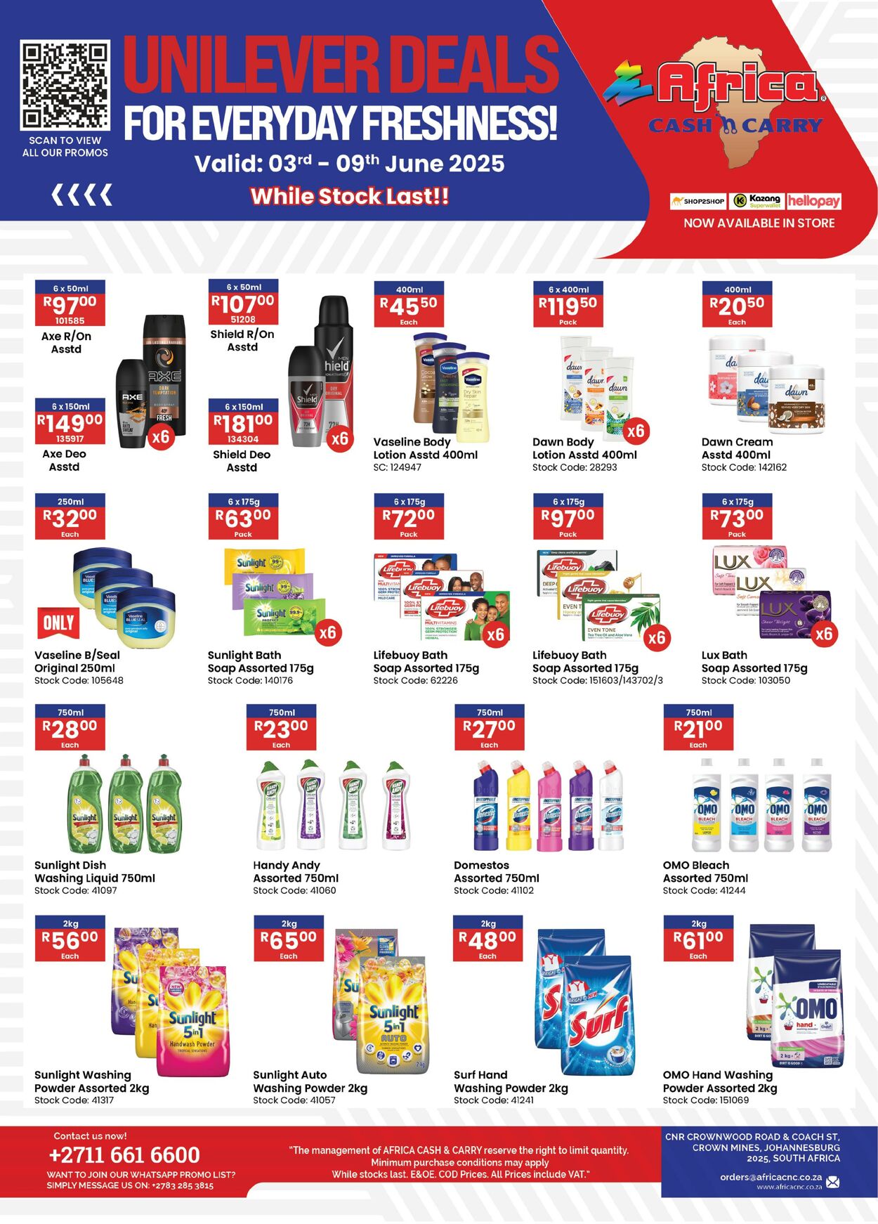 Special Africa Cash&Carry 03.06.2025 - 09.06.2025