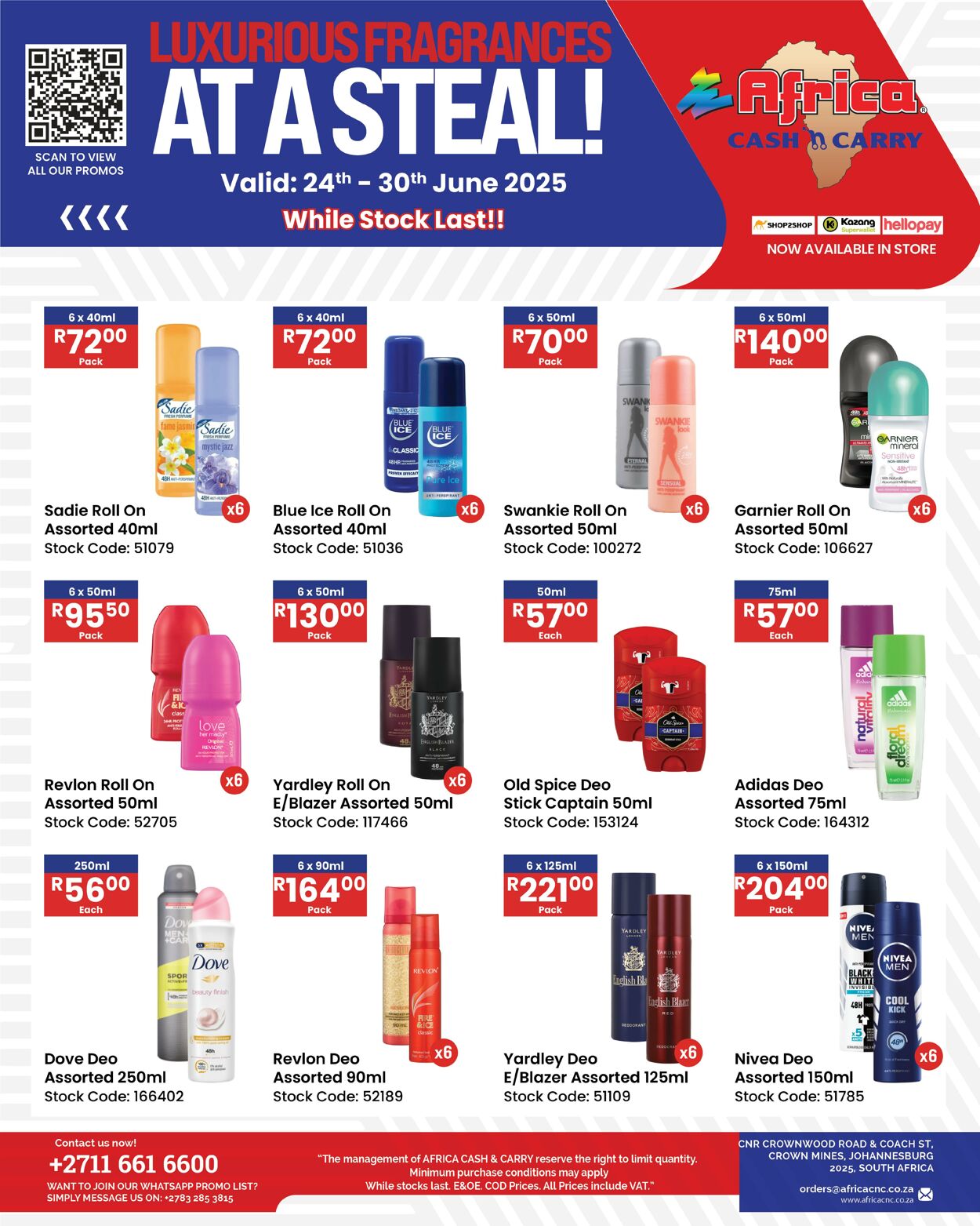 Special Africa Cash&Carry 24.06.2025 - 30.06.2025