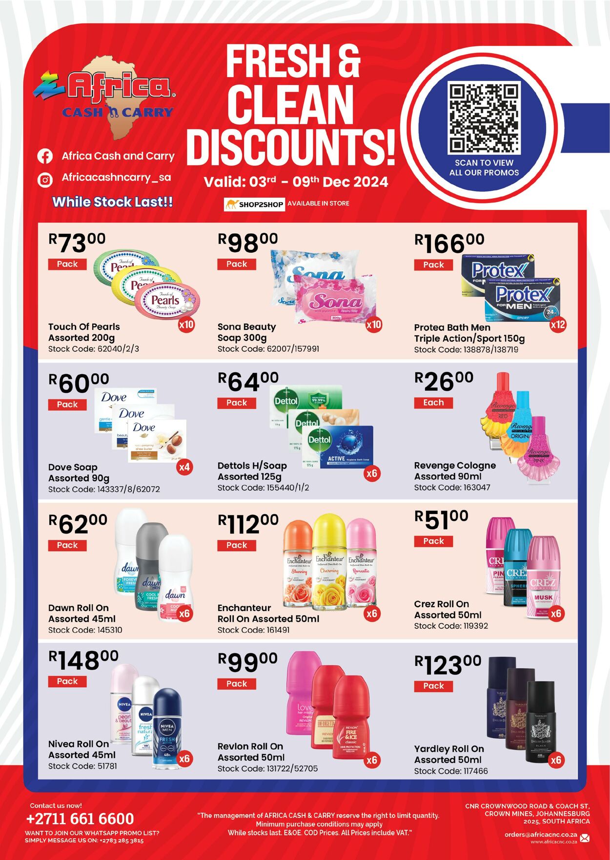 Africa Cash&Carry Promotional specials