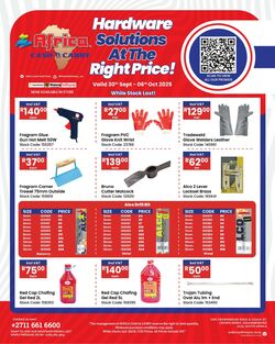 Special Africa Cash&Carry 30.09.2025 - 06.10.2025