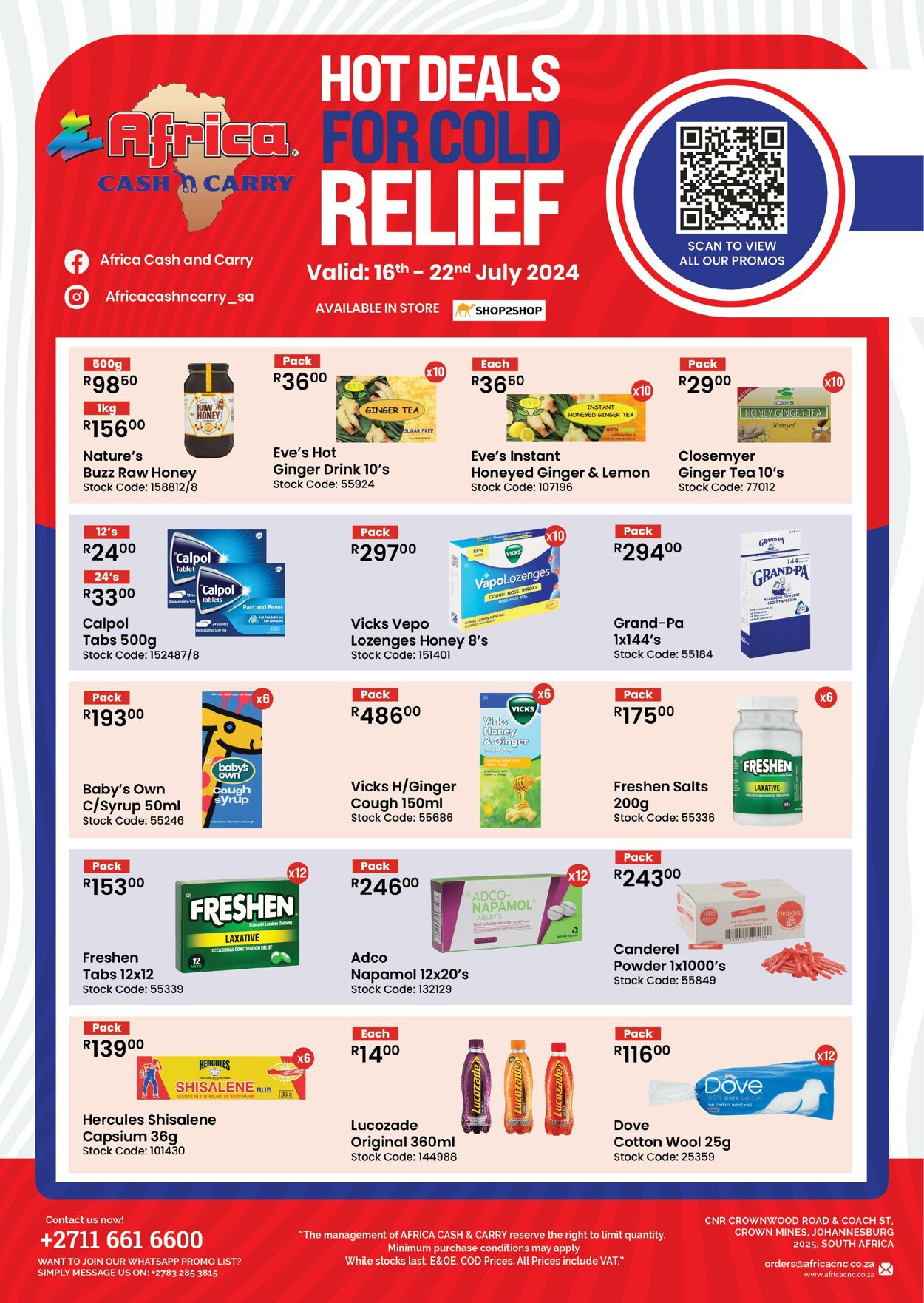 Special Africa Cash&Carry 16.07.2024 - 22.07.2024